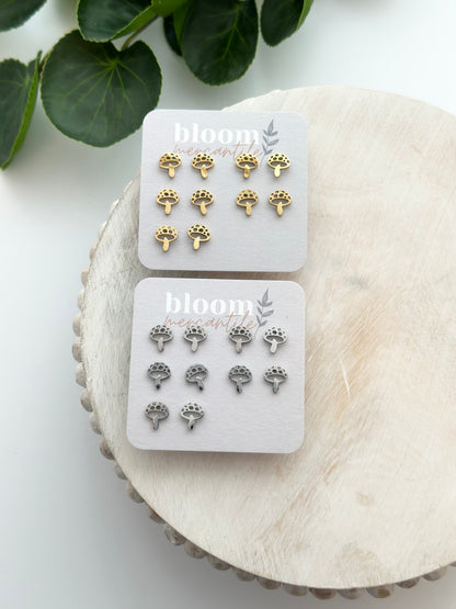 Mushroom | Add-On Stud Packs (5 pair)