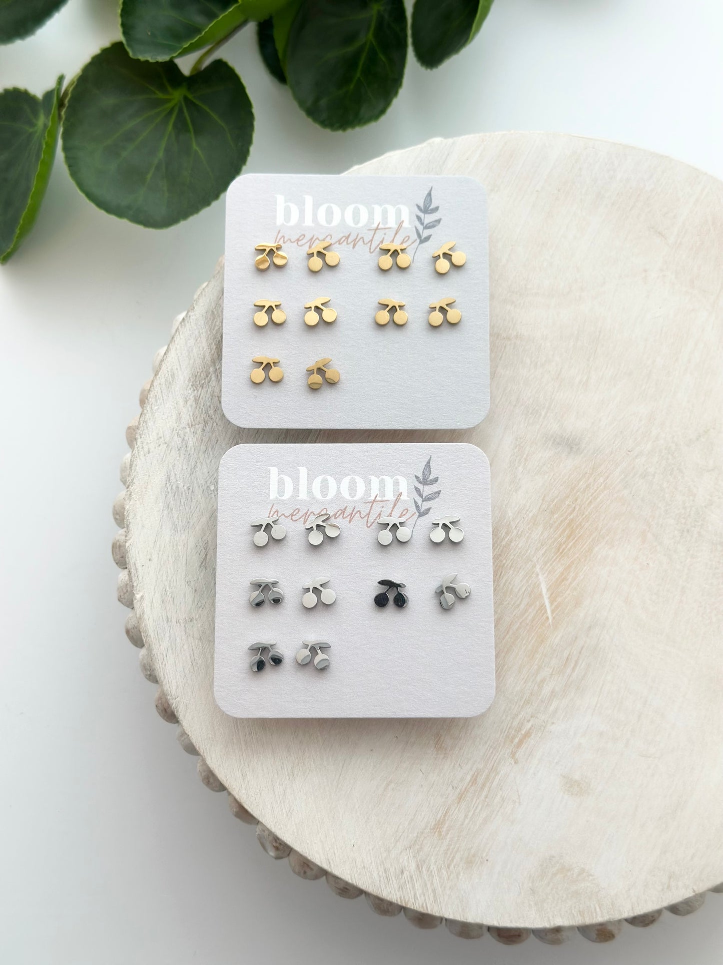 Cherries | Add-On Stud Packs (5 pair)