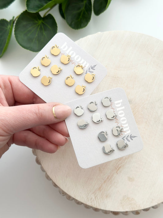 Apples | Add-On Stud Packs (5 pair)