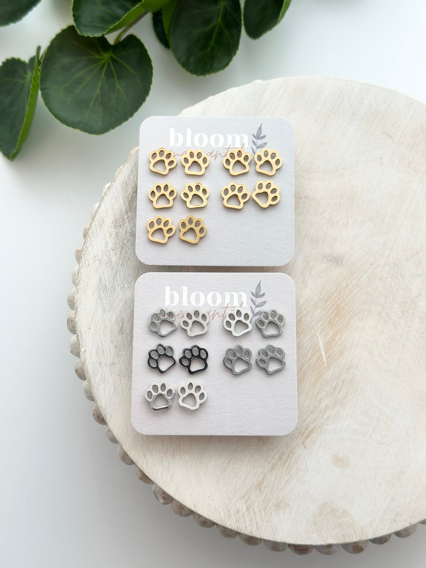 Paw Prints | Add-On Stud Packs (5 pair)