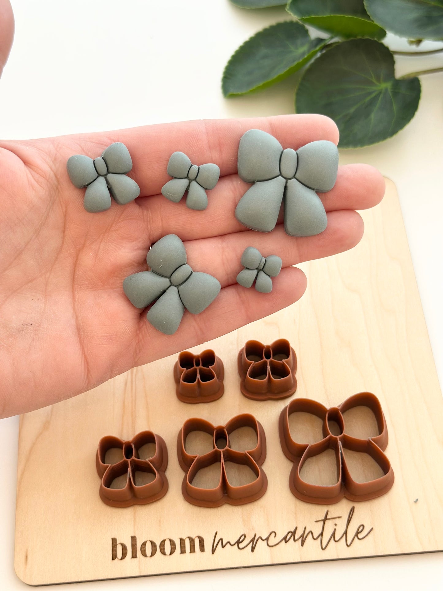 Puffy Bow | Polymer Clay Cutter