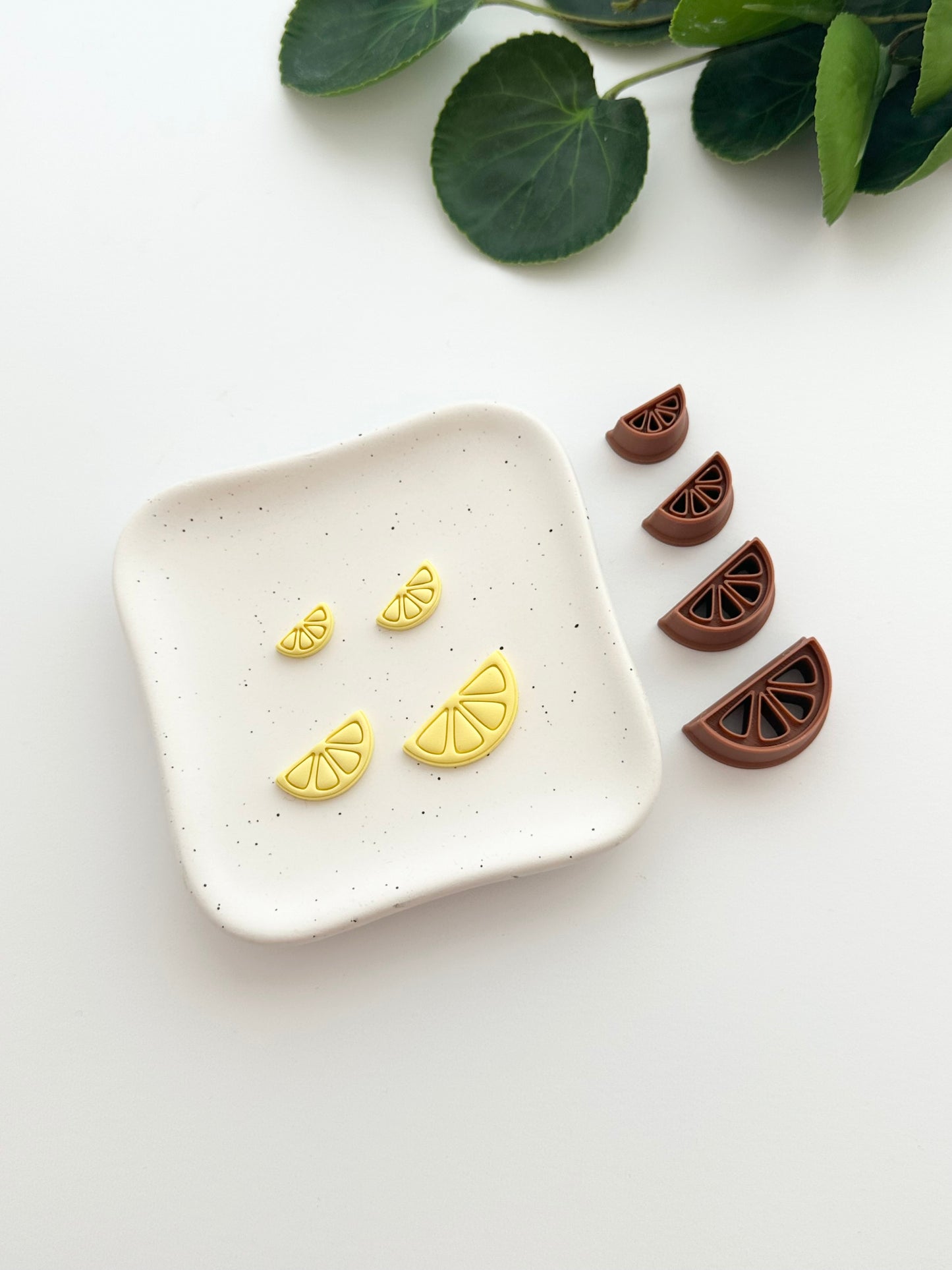 Citrus Half Slice | Polymer Clay Cutter
