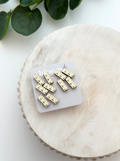 Wooden Rulers | Add-On Stud Packs (5 pair)