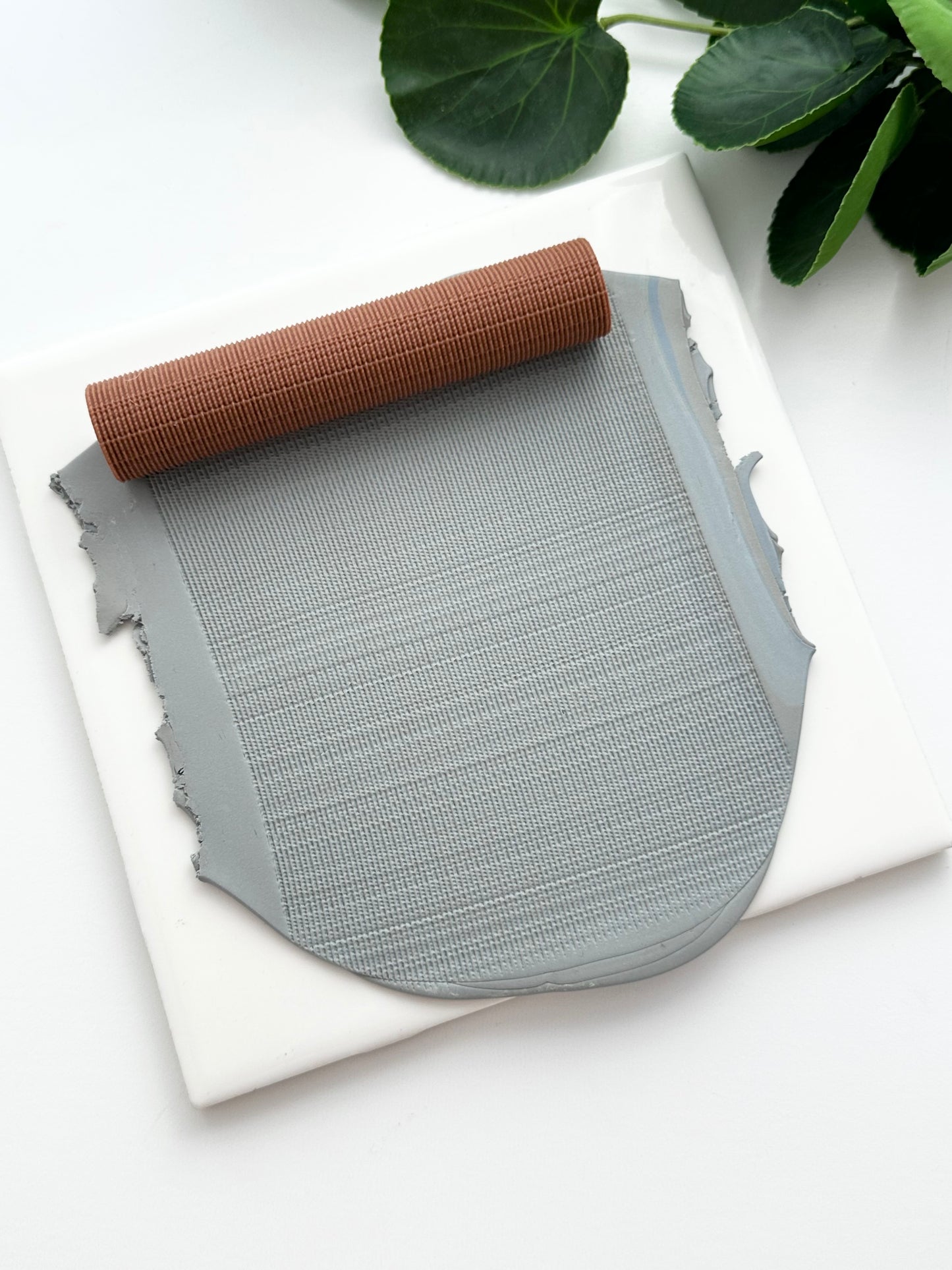 New Linen | Polymer Clay Texture Roller