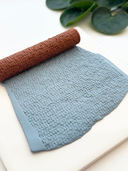 Alligator Leather | Polymer Clay Texture Roller