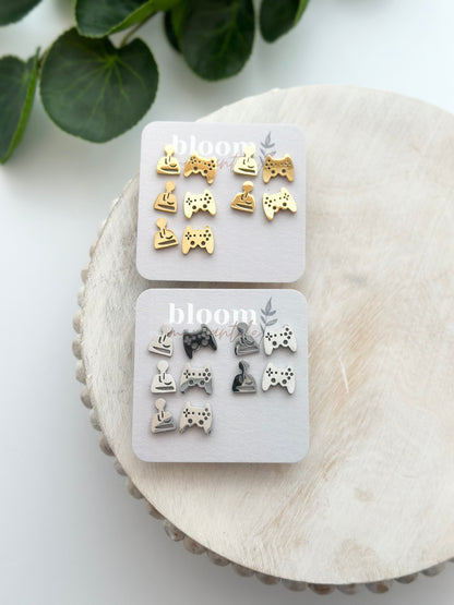 Video Gamer | Add-On Stud Packs (5 pair)