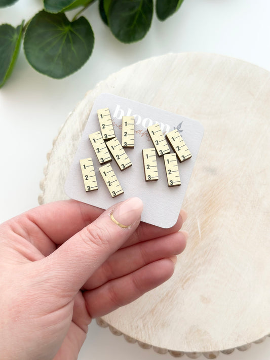Wooden Rulers | Add-On Stud Packs (5 pair)