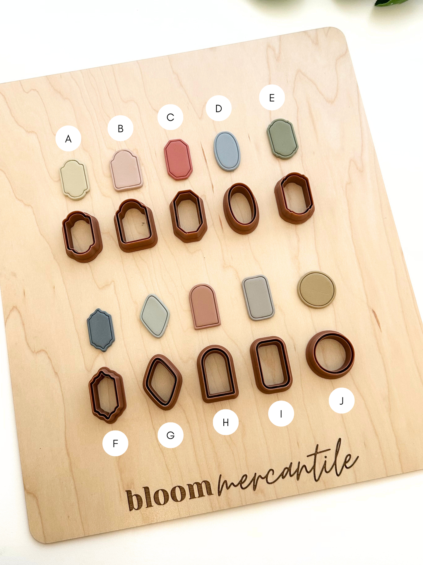 Bordered Frames | Polymer Clay Cutter