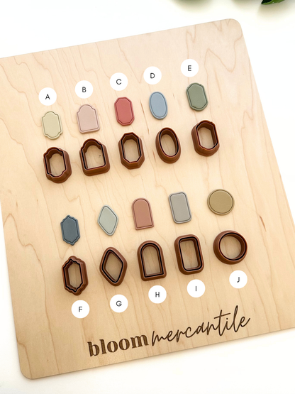 Bordered Frames | Polymer Clay Cutter