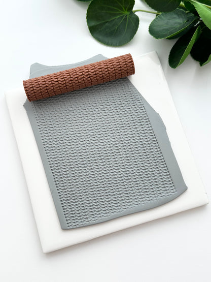 Wicker | Polymer Clay Texture Roller