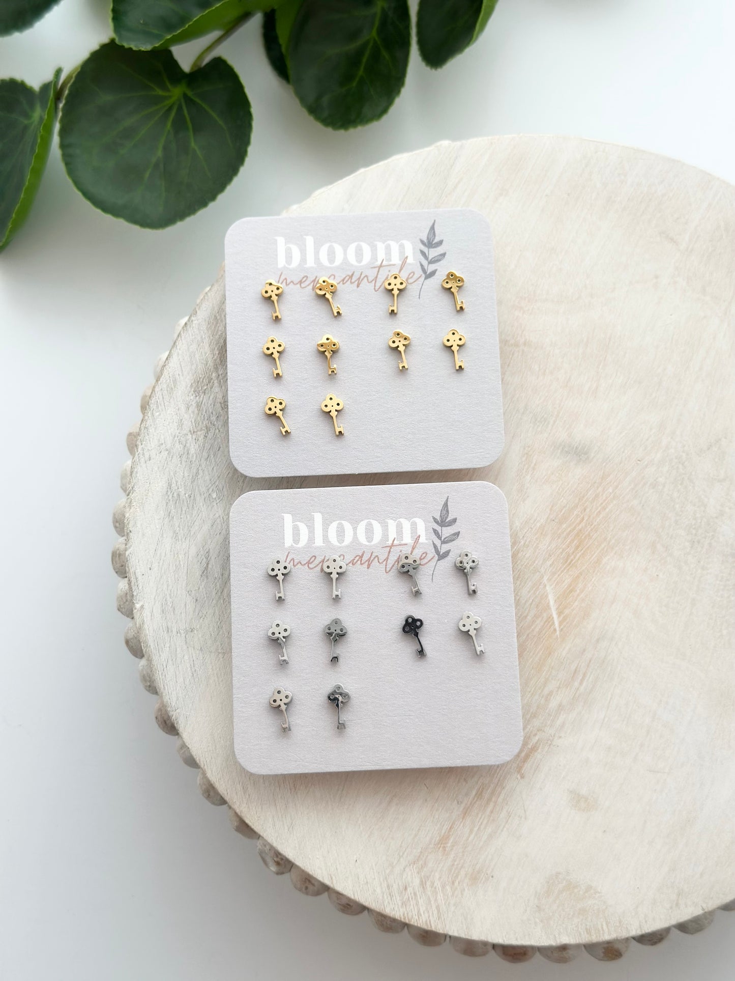 Antique Key | Add-On Stud Packs (5 pair)