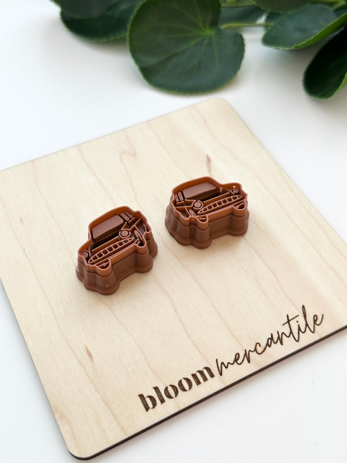 Magical Flying Car (Mirror Set) | Polymer Clay Cutter