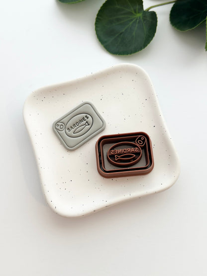 Sardine Can | Polymer Clay Cutter