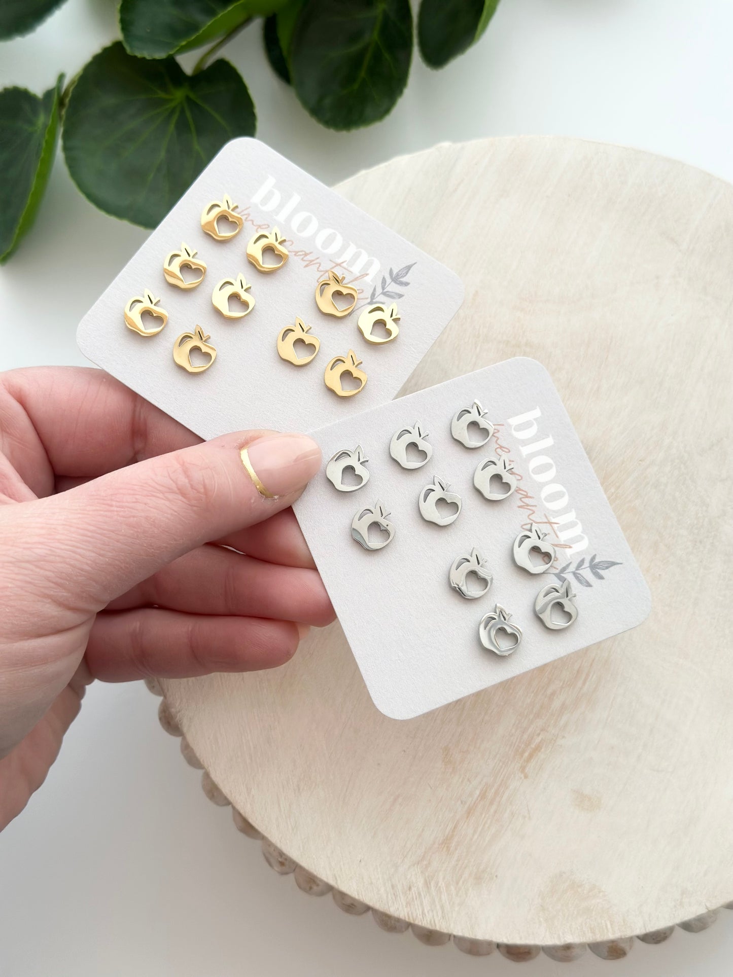 Heart Apples | Add-On Stud Packs (5 pair)