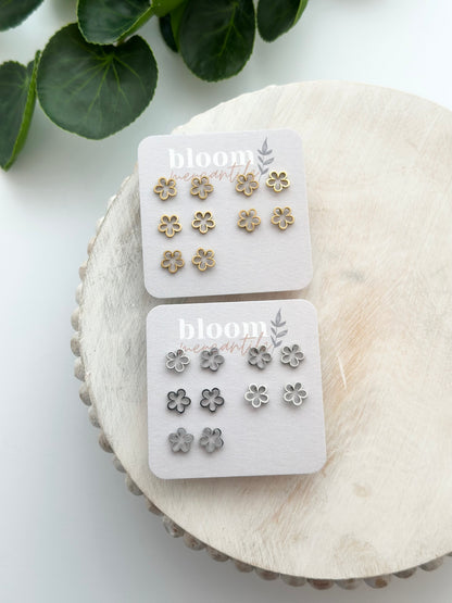 Open Flowers | Add-On Stud Packs (5 pair)