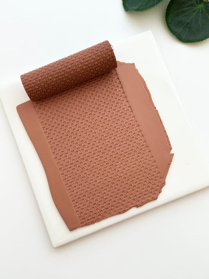 Sketched Grid | Polymer Clay Texture Roller