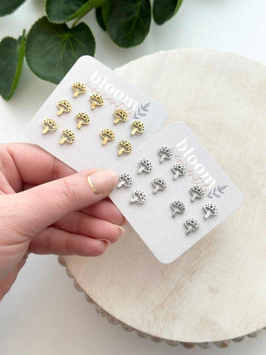 Mushroom | Add-On Stud Packs (5 pair)
