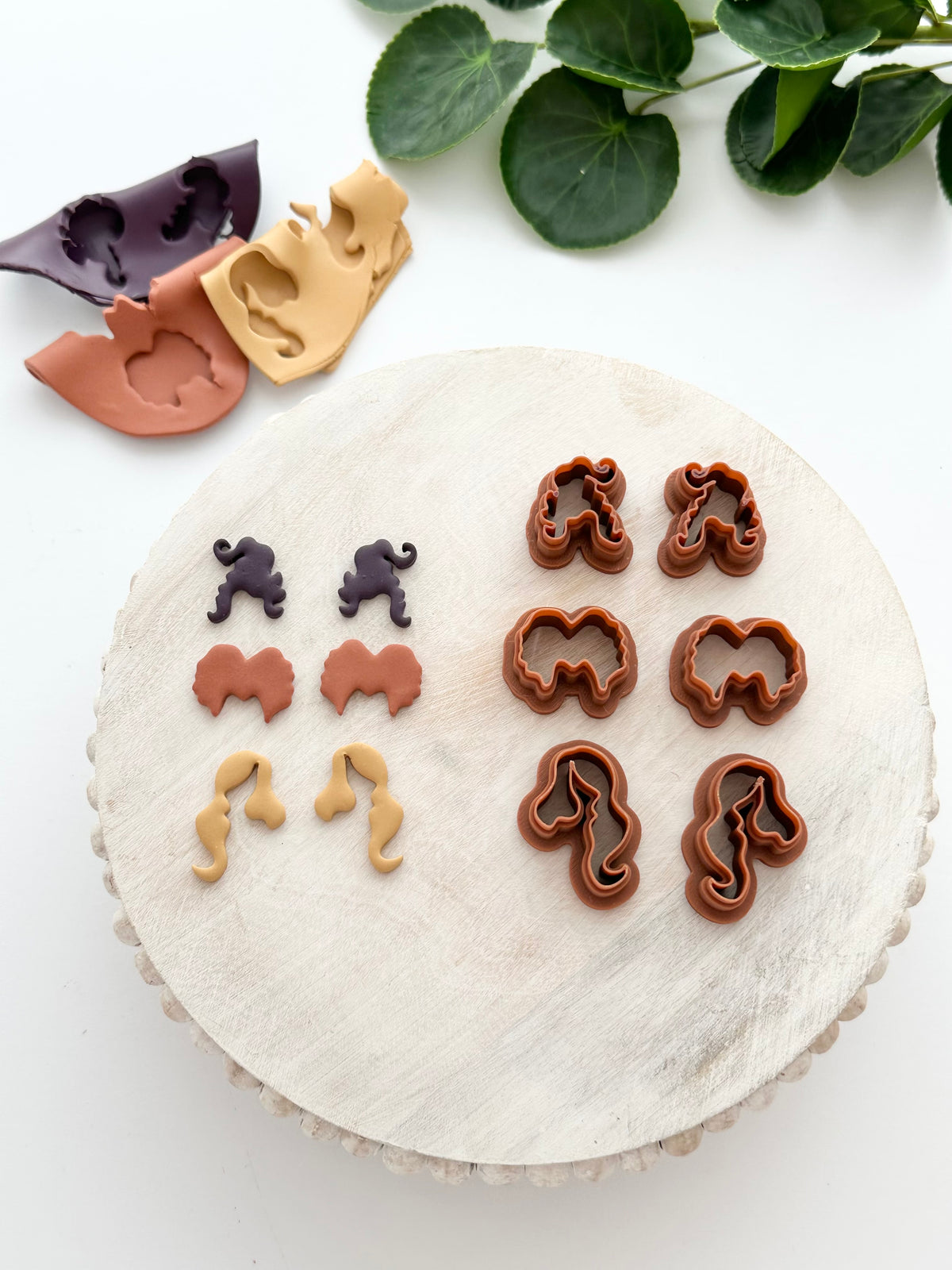 Witch Sister (Mirror Set - 6pc) | Polymer Clay Cutter