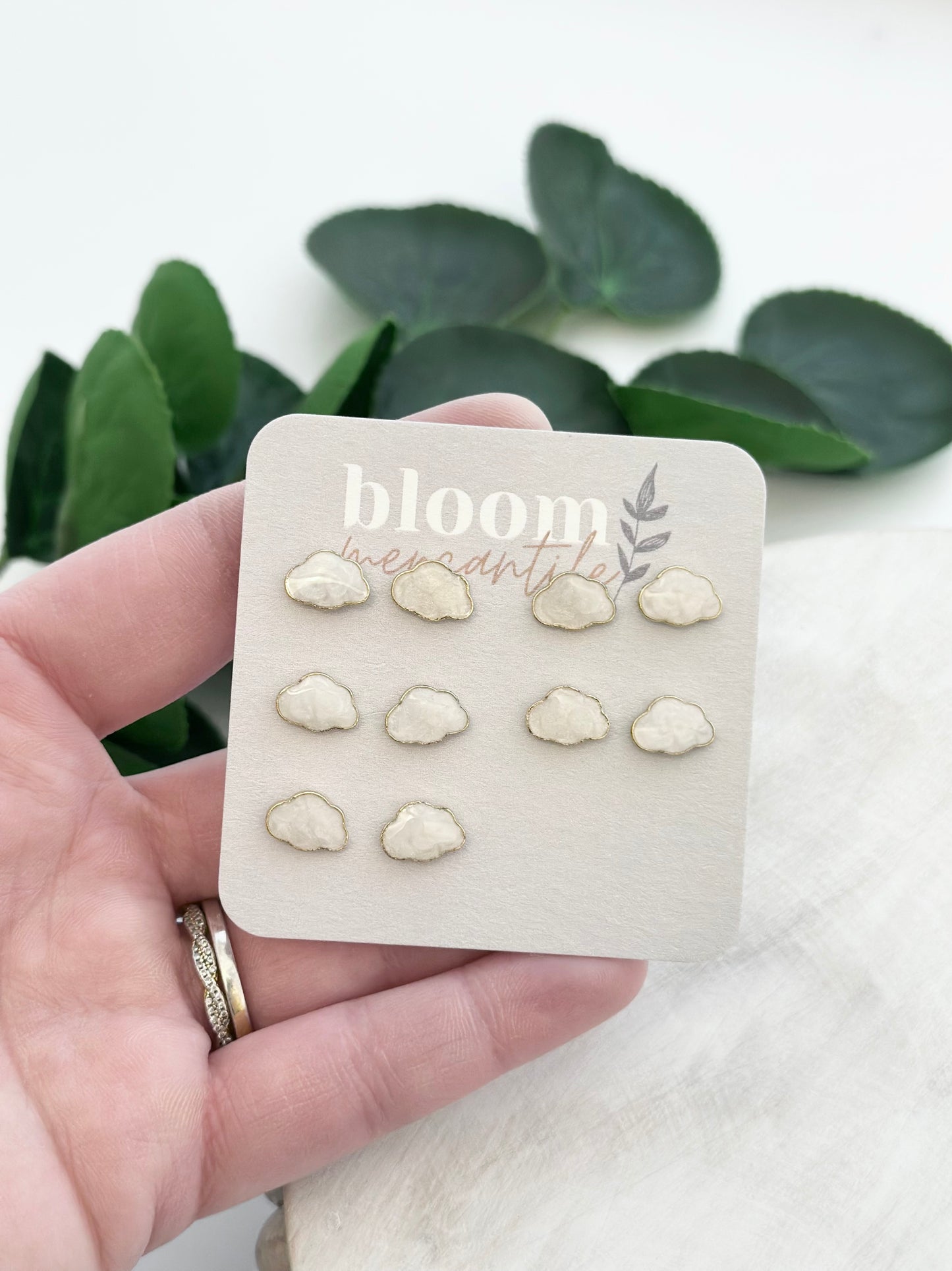 Pearly Clouds | Add-On Stud Packs (5 pair)