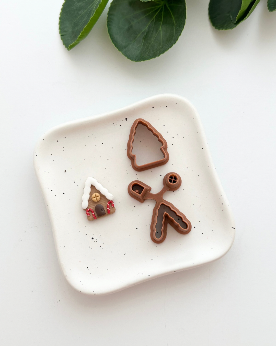 Gingerbread House Set| Polymer Clay Cutter