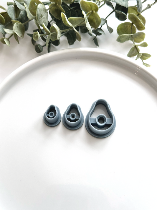 Avocado | Polymer Clay Cutter