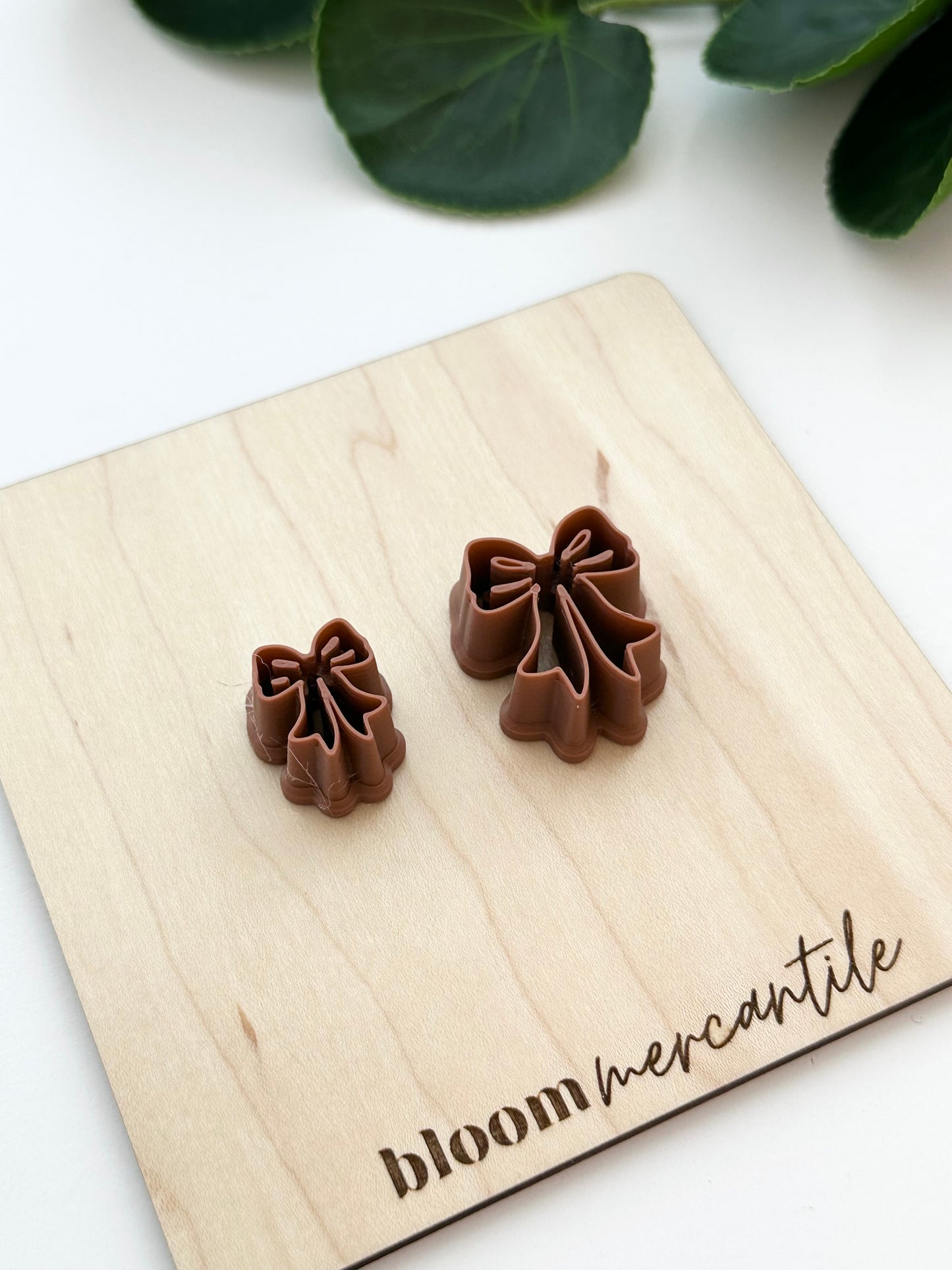Flowy Bow | Polymer Clay Cutter