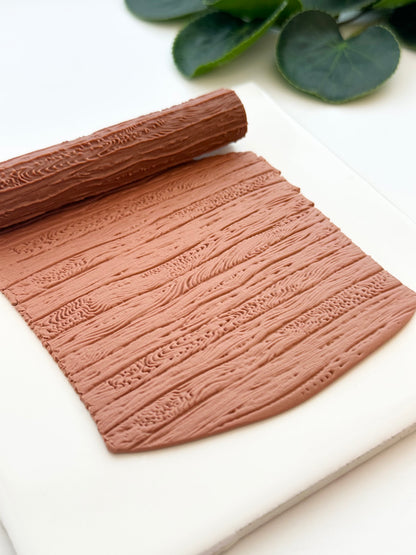 Textured Wood Planks | Polymer Clay Texture Roller