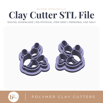 Embossed Cactus Mirror Set | Digital STL File | Polymer Clay Tools & Cutters