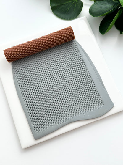 Dotted Fabric | Polymer Clay Texture Roller