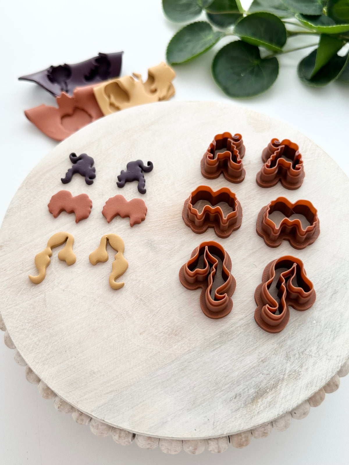 Witch Sister (Mirror Set - 6pc) | Polymer Clay Cutter