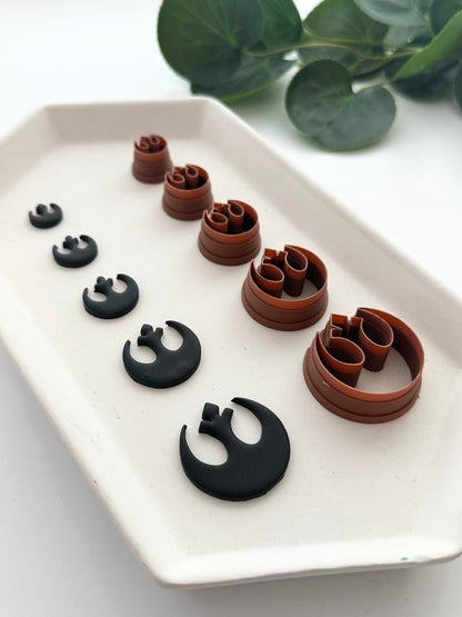 Rebel Allies Symbol | Polymer Clay Cutter