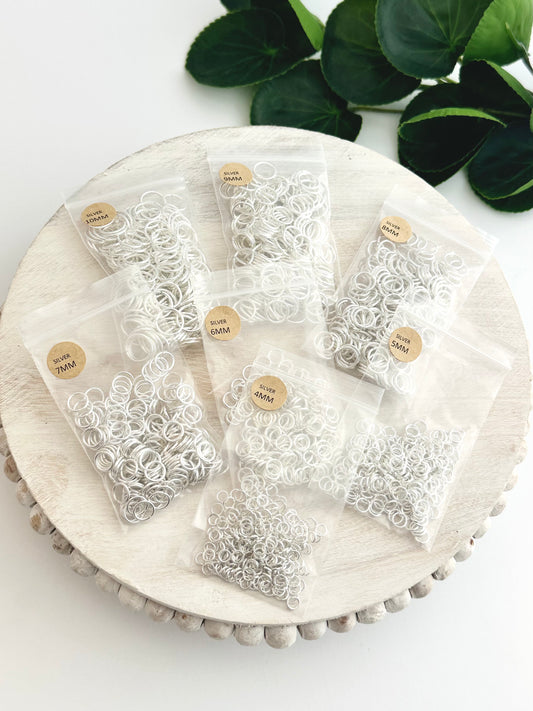 Silver Jump Rings - 200pc