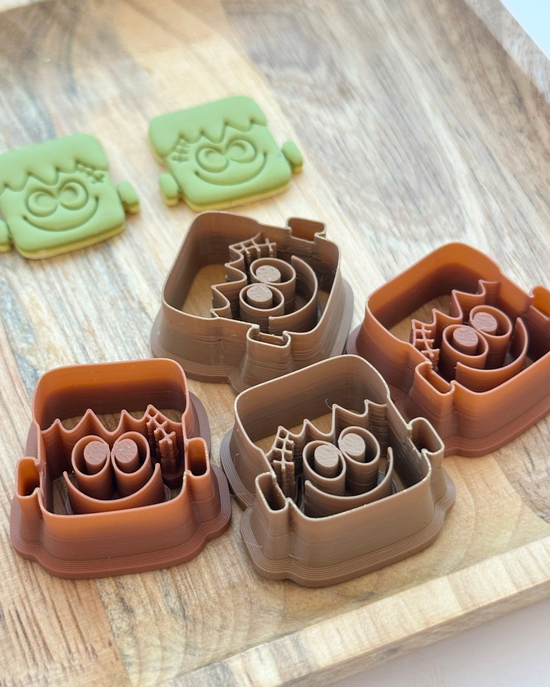 Frankenstein (Mirror Set) | Polymer Clay Cutter