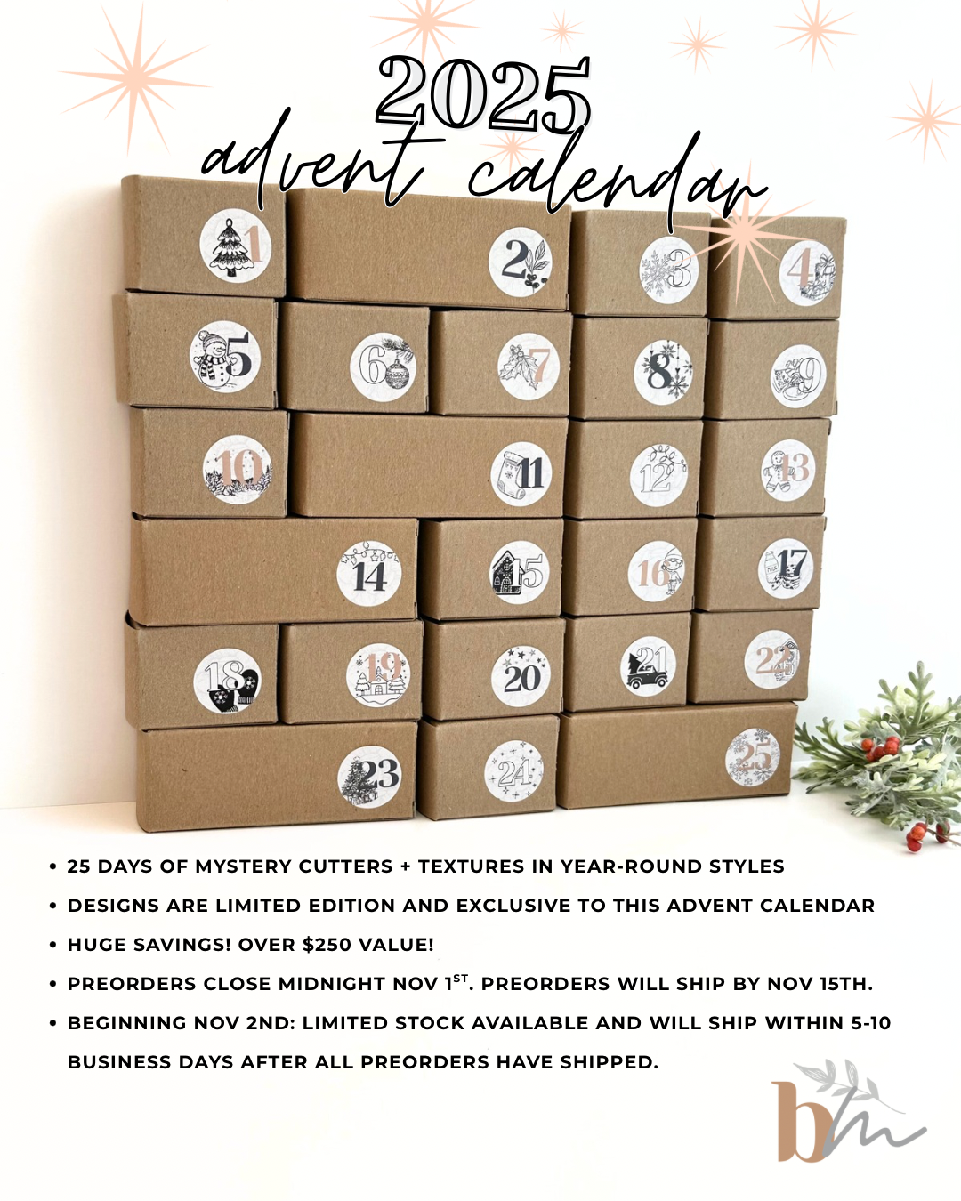 2025 Holiday Advent Calendar