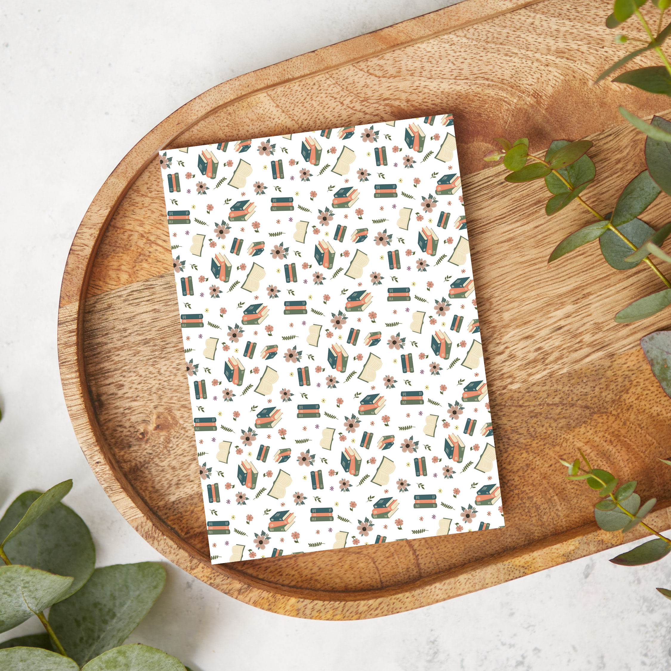 Bookish Floral | FB115 | Image Transfer Paper – Bloom Mercantile