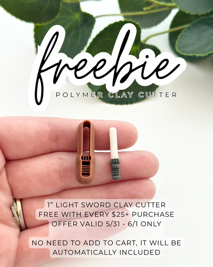 Light Sword | Polymer Clay Cutter