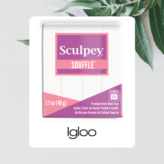 Igloo | 1.7 oz | Sculpey Soufflé™