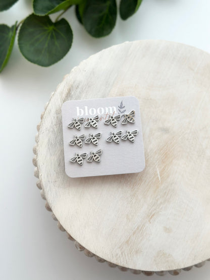 Geometric Bees | Add-On Stud Packs (5 pair)