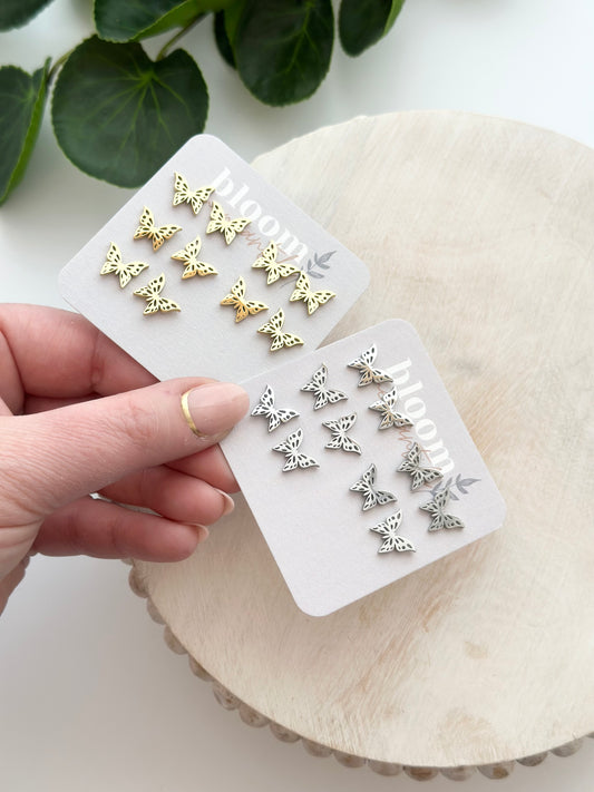 Butterflies | Add-On Stud Packs (5 pair)