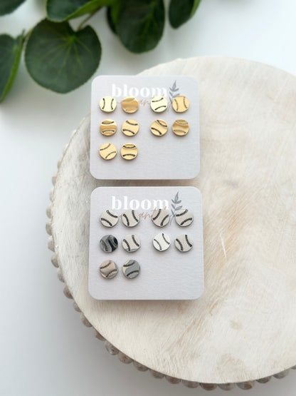 Baseballs | Add-On Stud Packs (5 pair)