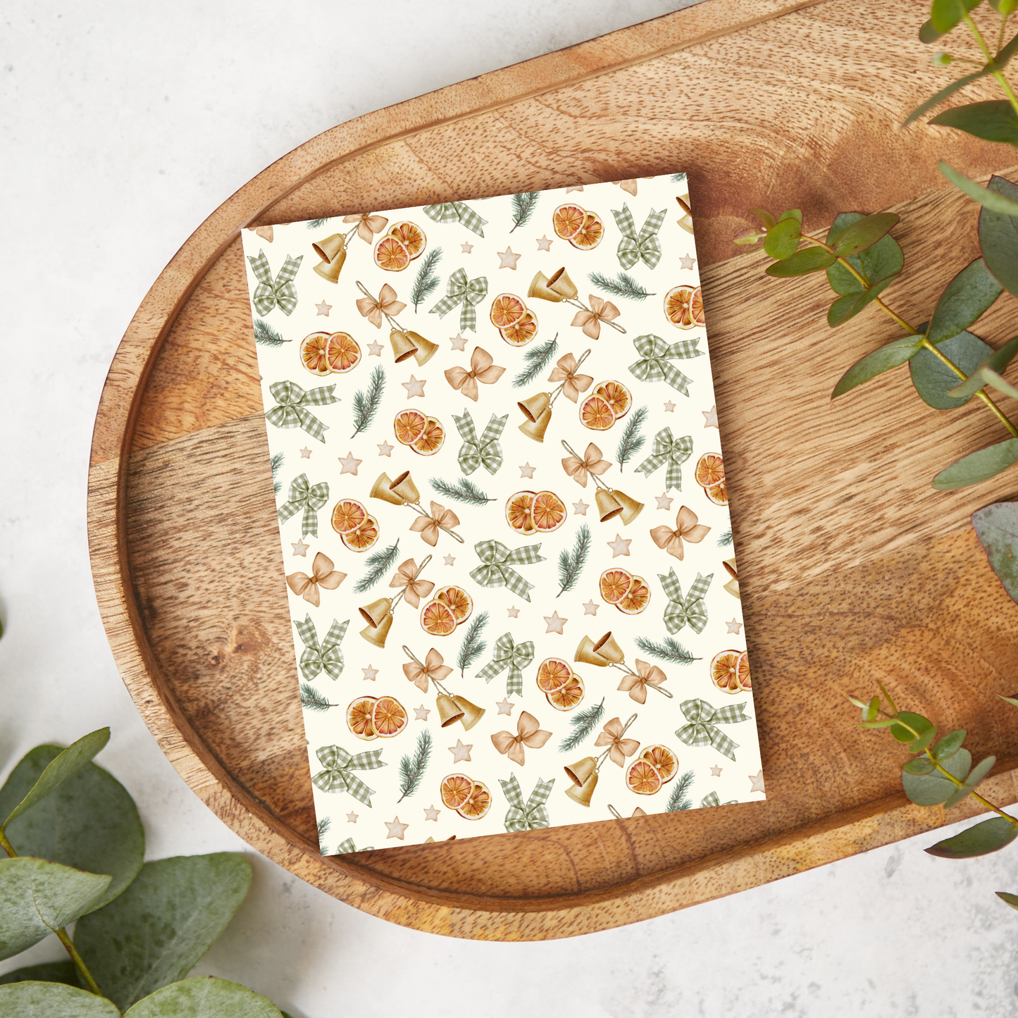 Christmas Bells & Orange Slices | AG057 | Image Transfer Paper