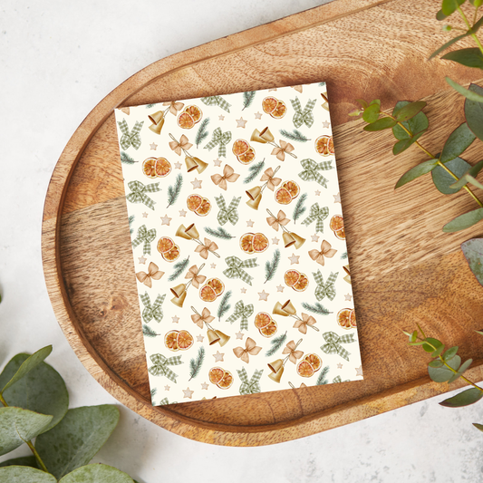 Christmas Bells & Orange Slices | AG057 | Image Transfer Paper