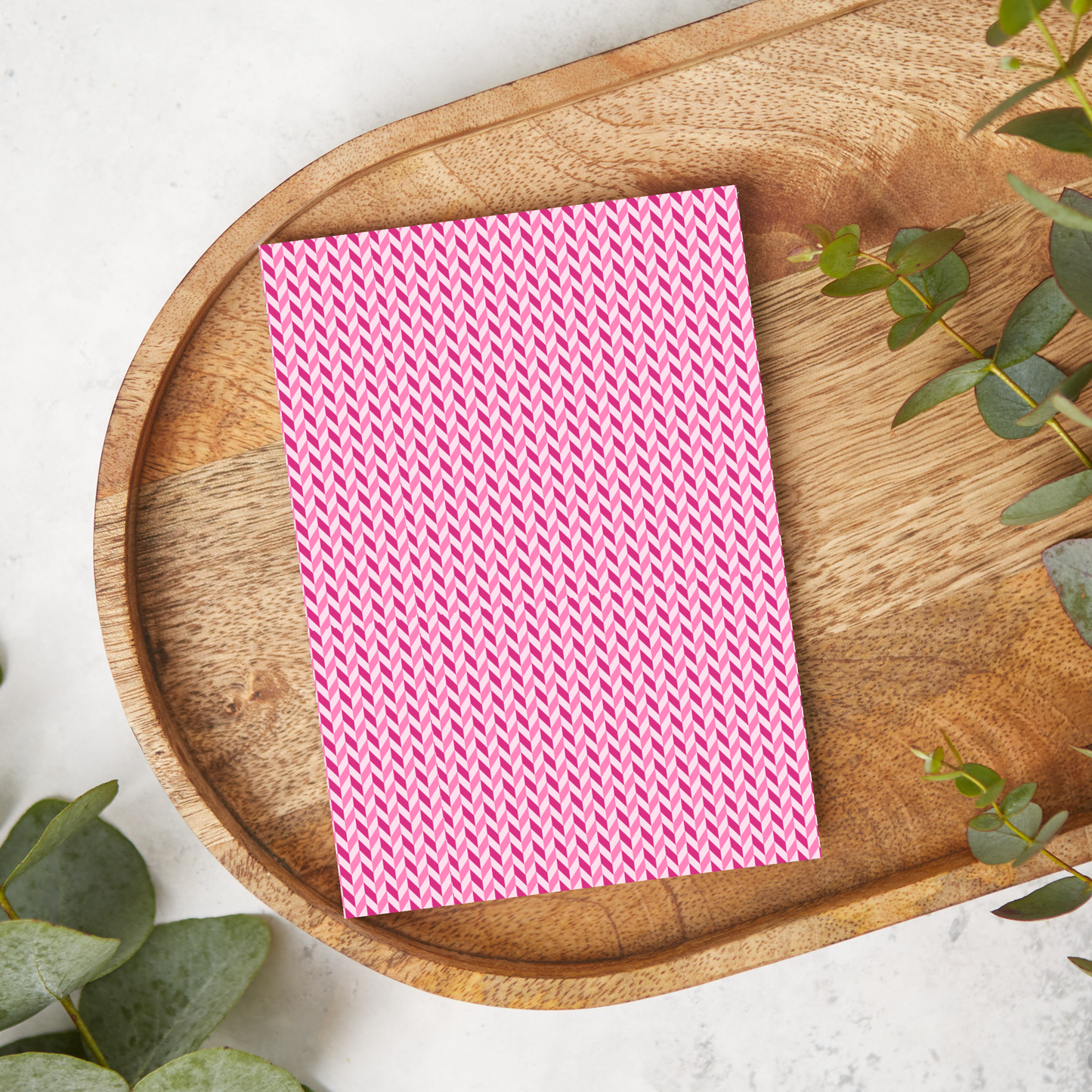 Pink Chevron | Breast Cancer Awareness | BRCA10 | Image Transfer Paper