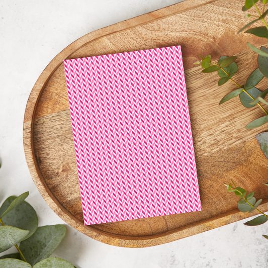 Pink Chevron | Breast Cancer Awareness | BRCA10 | Image Transfer Paper