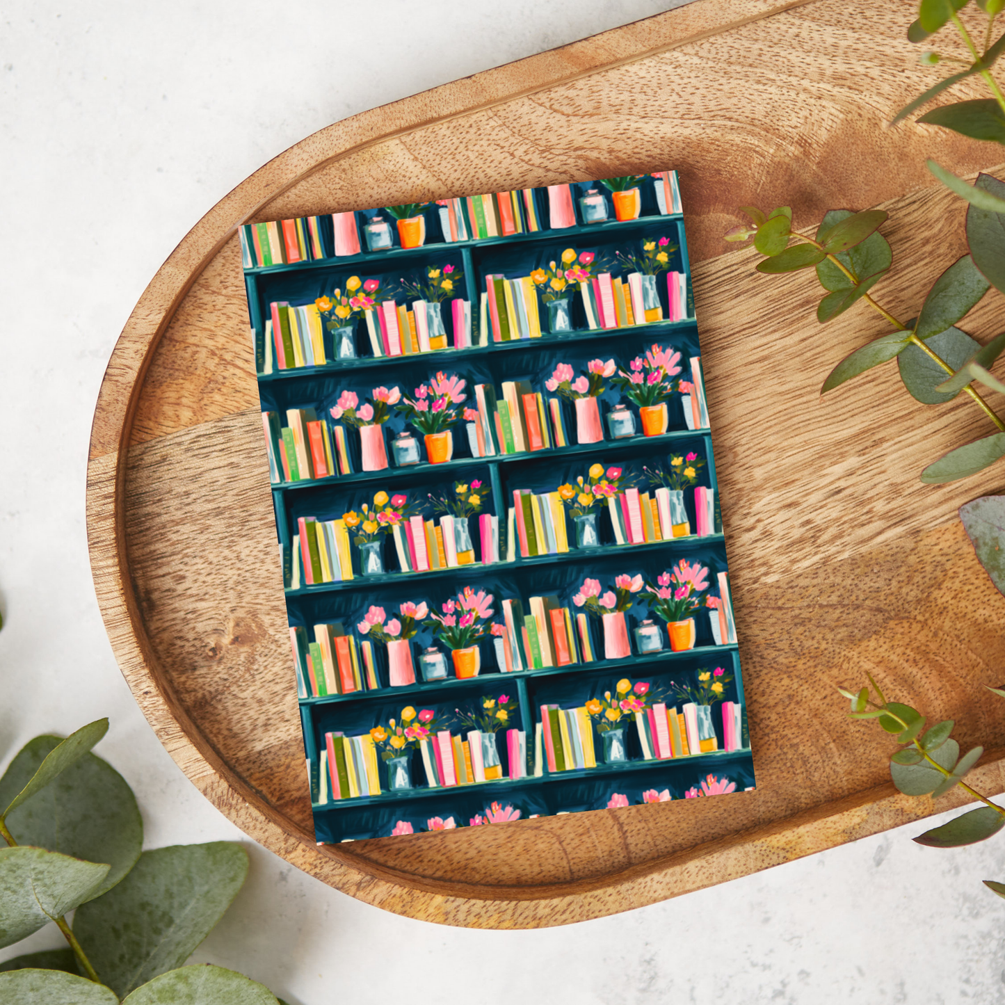 Bookshelves No. 1 | JN021 | Image Transfer Paper
