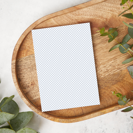 Navy Blue Dots | T0765 | Image Transfer Paper