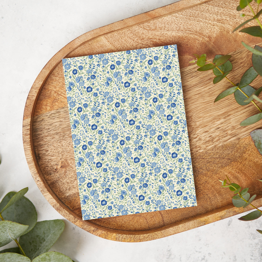 Blue Florals | T0774 | Image Transfer Paper
