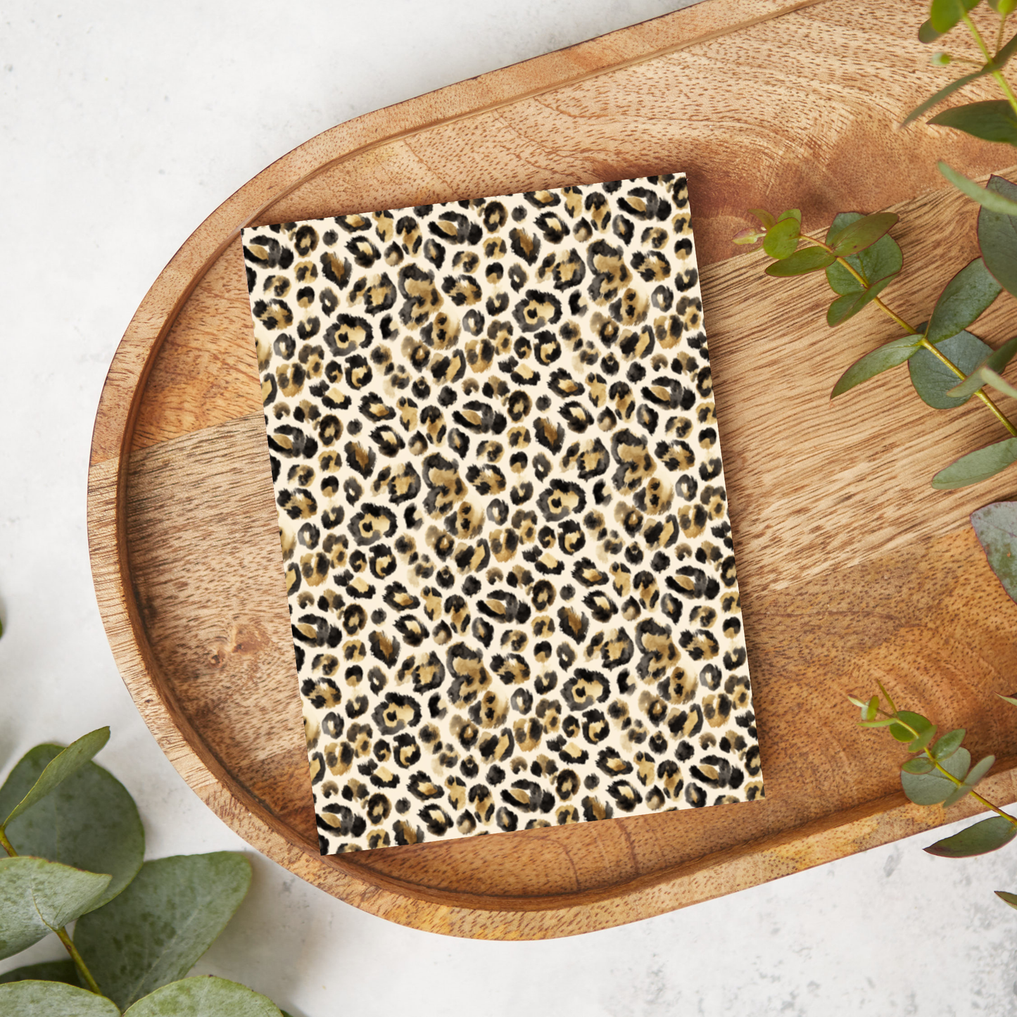 Watercolor Leopard | T0777 | Image Transfer Paper