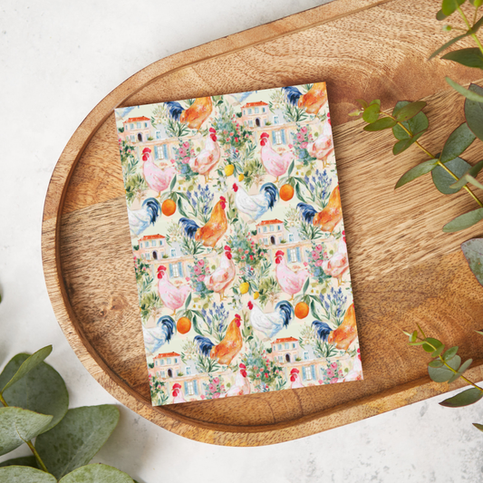 Italian Chickens | T0790 | Image Transfer Paper