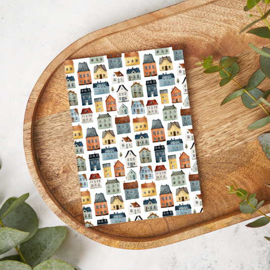 Houses | T0793 | Image Transfer Paper